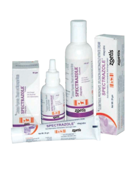 Zoetis Spectrazole products -Anti fungal and anti-Inflamatory products (cream, lotion etc)
